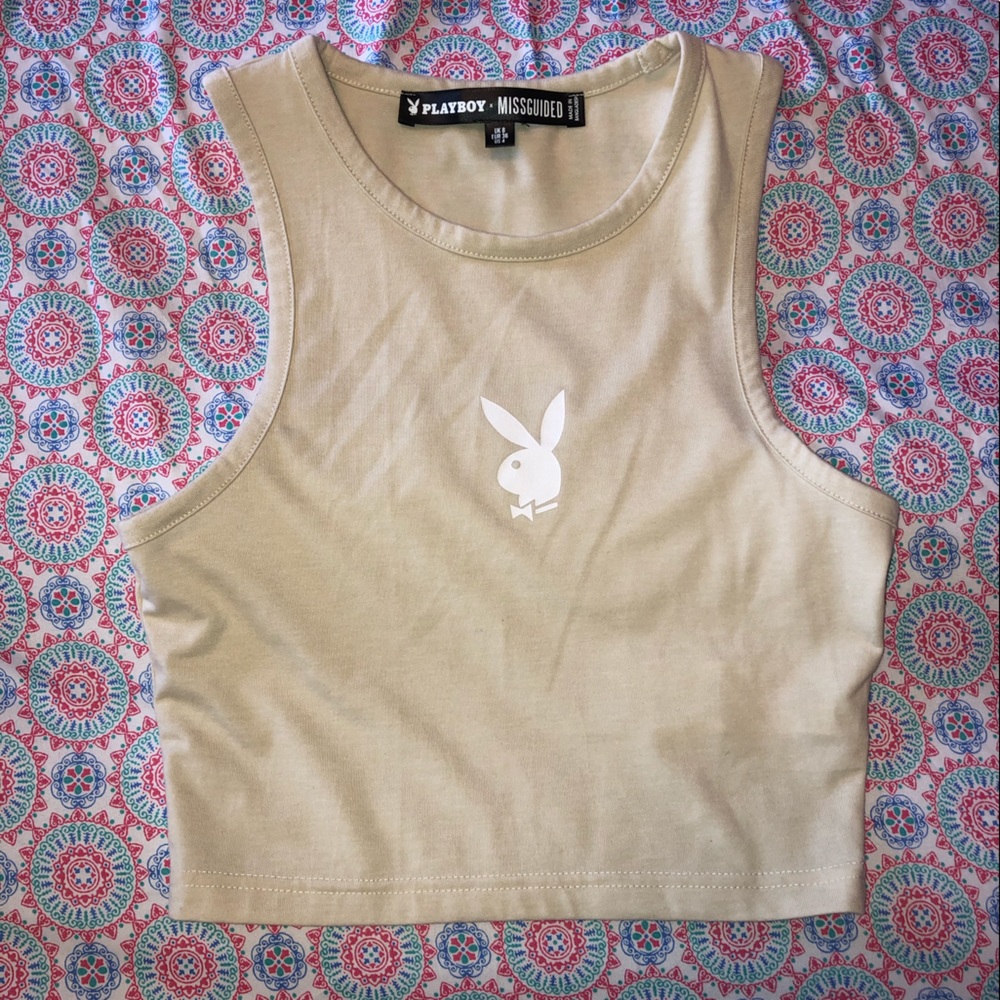 NWOT Playboy Racerback tank